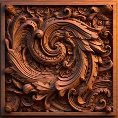 Patterns and decorations stl Spinolidia 2 3d model